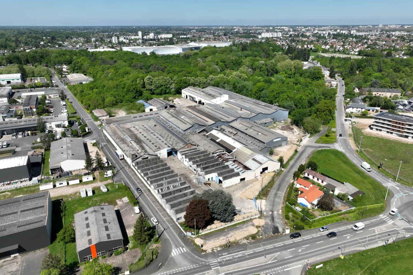 Vue aérienne du site SIFA