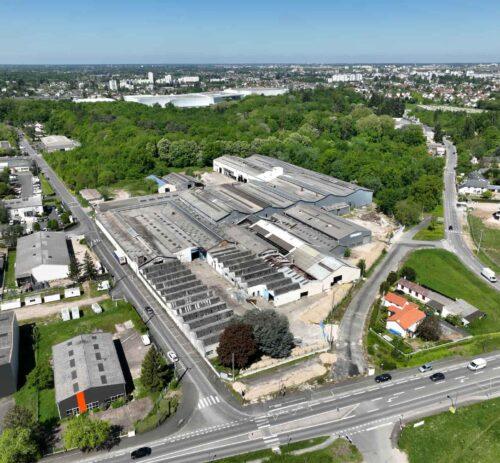 Vue aérienne du site SIFA