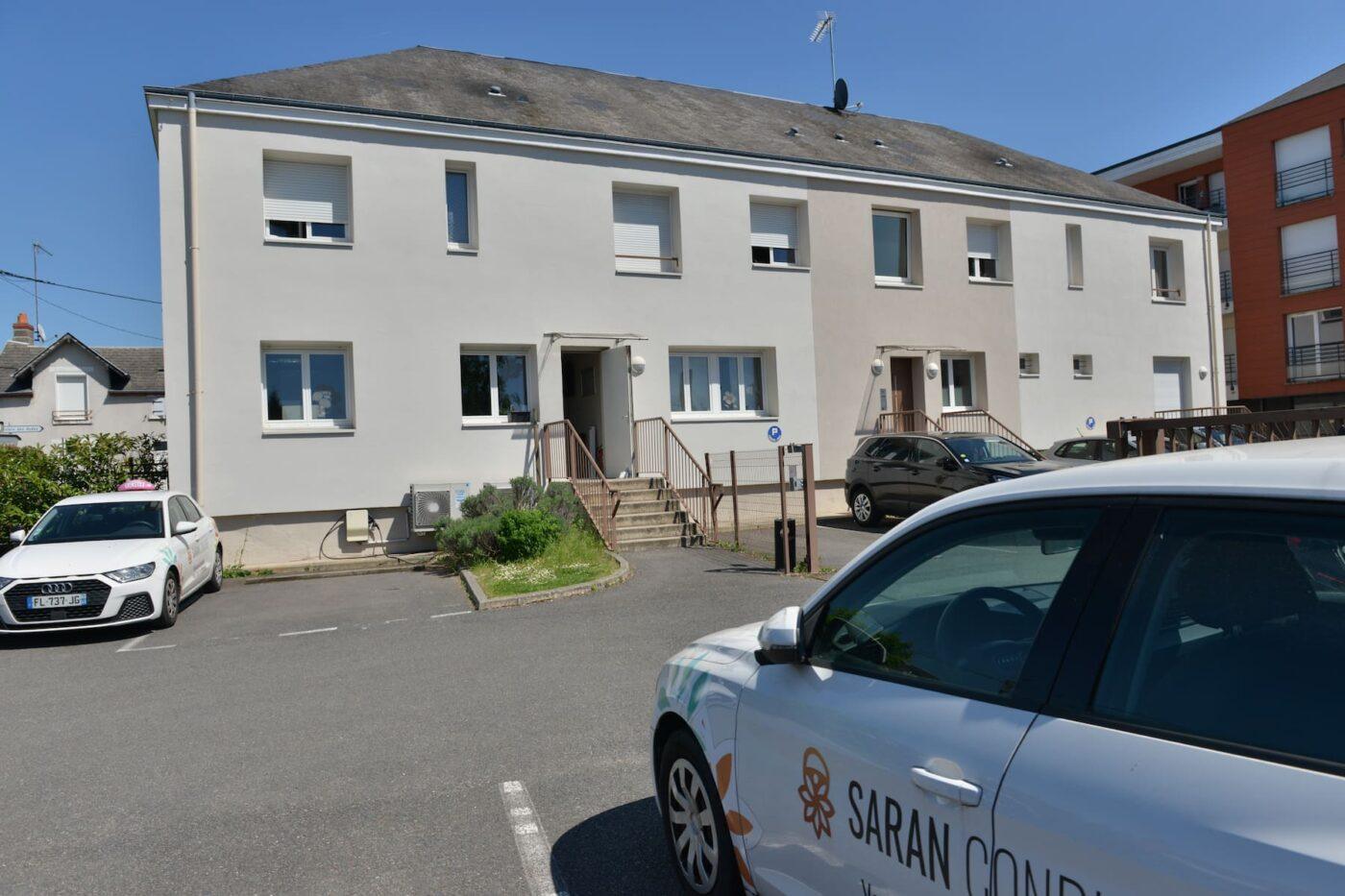 Extérieur du parking de Saran Conduite