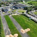 Vue aérienne du terrain ZAC Coigneau
