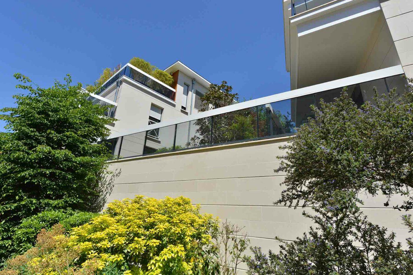 Extérieur de la résidence LES TERRASSES SAINT-MARTIN