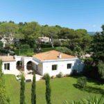 Vue aérienne de la villa ROSE DES VENTS